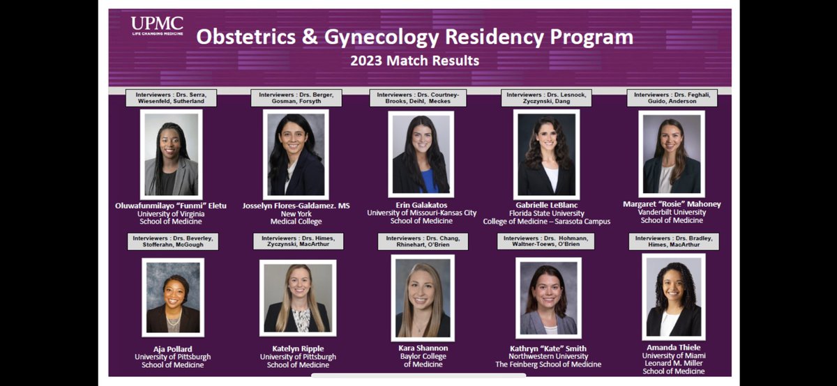 jjfitzgeraldMD's tweet image. Woohoo! 💜💜💜 Congratulations! @MageeOBGYNRes