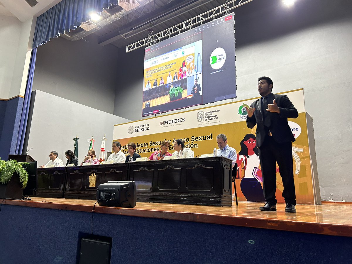 DgpeiU's tweet photo. La UJAT a la vanguardia con el Foro Hostigamiento Sexual y Acoso Sexual en las Instituciones de Educacion Superior. En el CIVE, con un espacio pletórico de expectativas, enhorabuena!! https://t.co/Edtj9WfCJO
