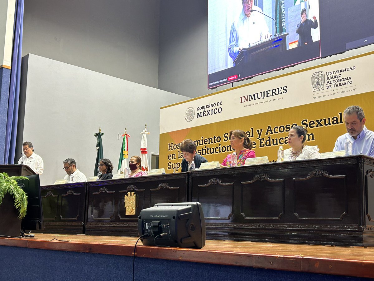 DgpeiU's tweet photo. La UJAT a la vanguardia con el Foro Hostigamiento Sexual y Acoso Sexual en las Instituciones de Educacion Superior. En el CIVE, con un espacio pletórico de expectativas, enhorabuena!! https://t.co/Edtj9WfCJO