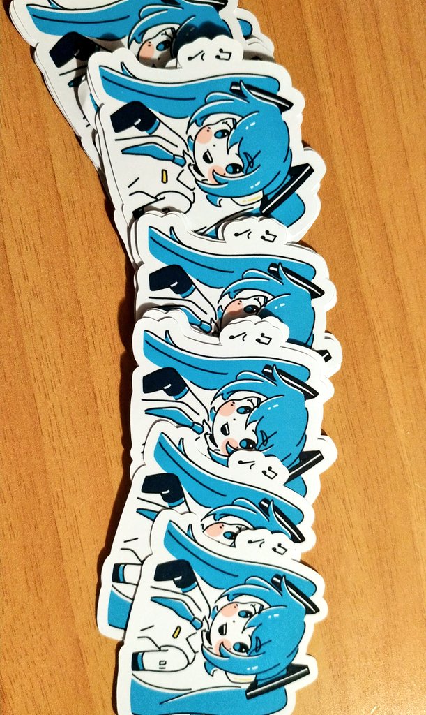 蛍|ほたる(原神) 「Stickers!!Who want some? 」|ꜱᴇɪʜ~🍀 ART RAFFLEのイラスト