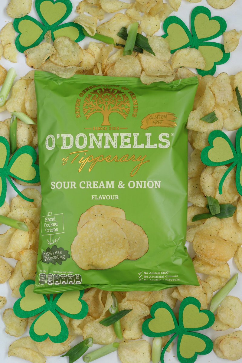 O' Donnells Crisps (@odonnellscrisps) on Twitter photo Happy St. Patrick’s Day ☘️ Happy St. Patrick’s Day ☘️