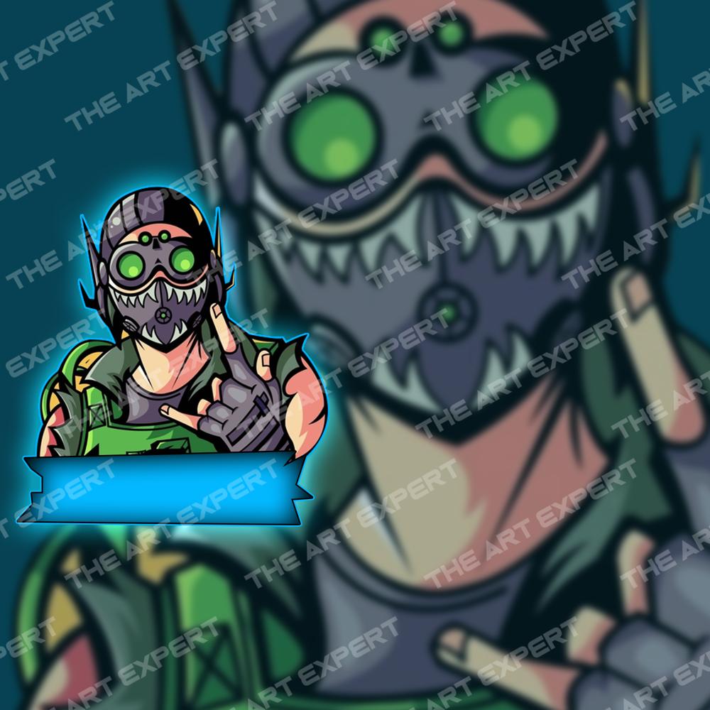 Hey! I am an expert artist and i am running 50% discount here is a cool logo design which i made recently kindly dm me for more info