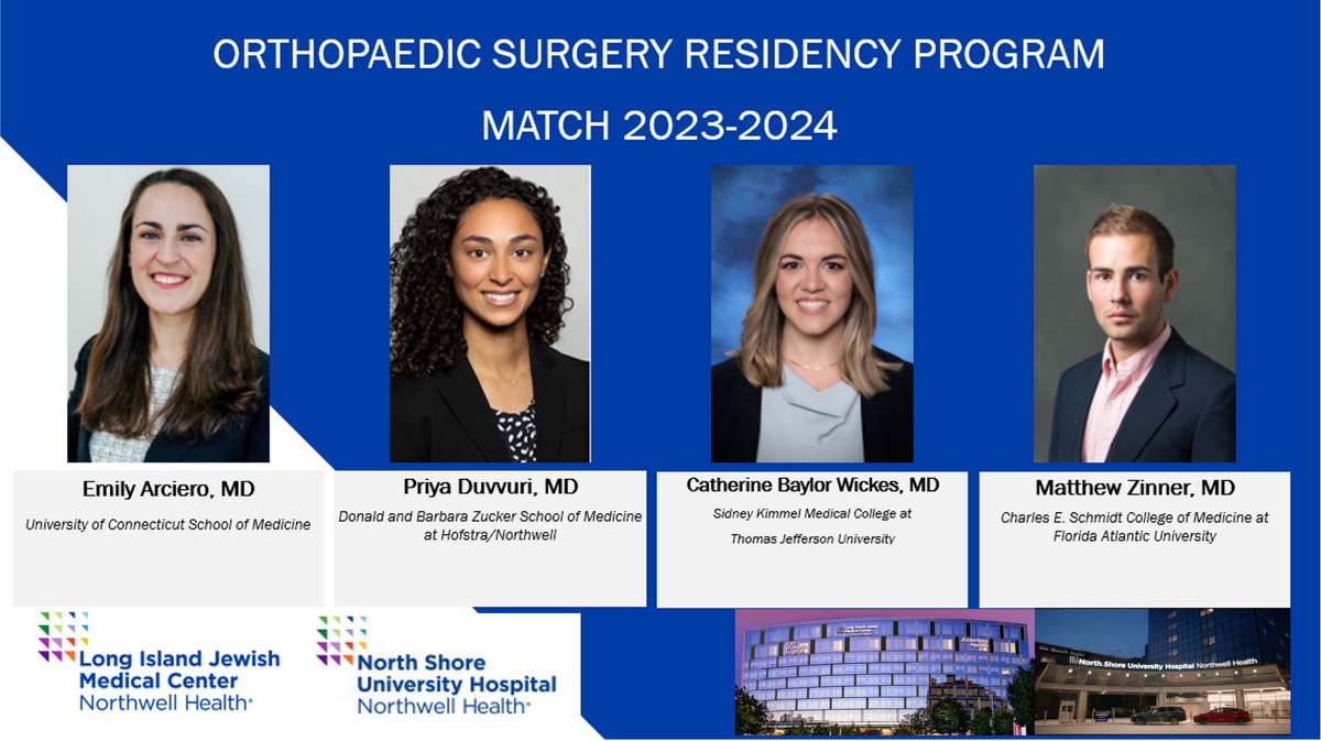 Congratulations to our incoming interns!! Look at this class! The future of orthopaedics is strong! ⚒️🦴
#ortho #orthotwitter #MedTwitter #match2022 #Match2023 #ERAS #aaos