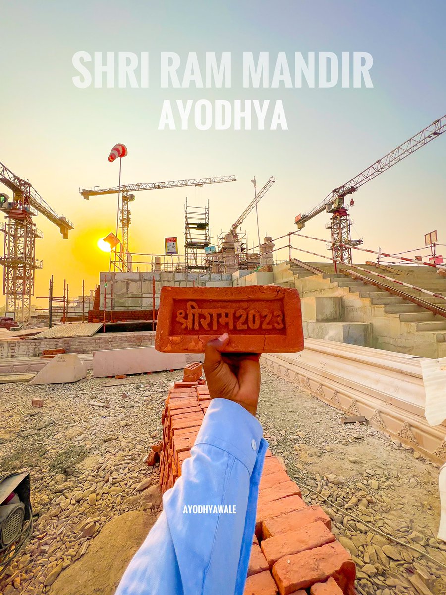 ayodhyawale's tweet photo. श्री राम मंदिर 🙏🚩

#Ayodhya #RamMandir #ayodhyarammandir #Ayodhyawale https://t.co/19UbXb8eEj