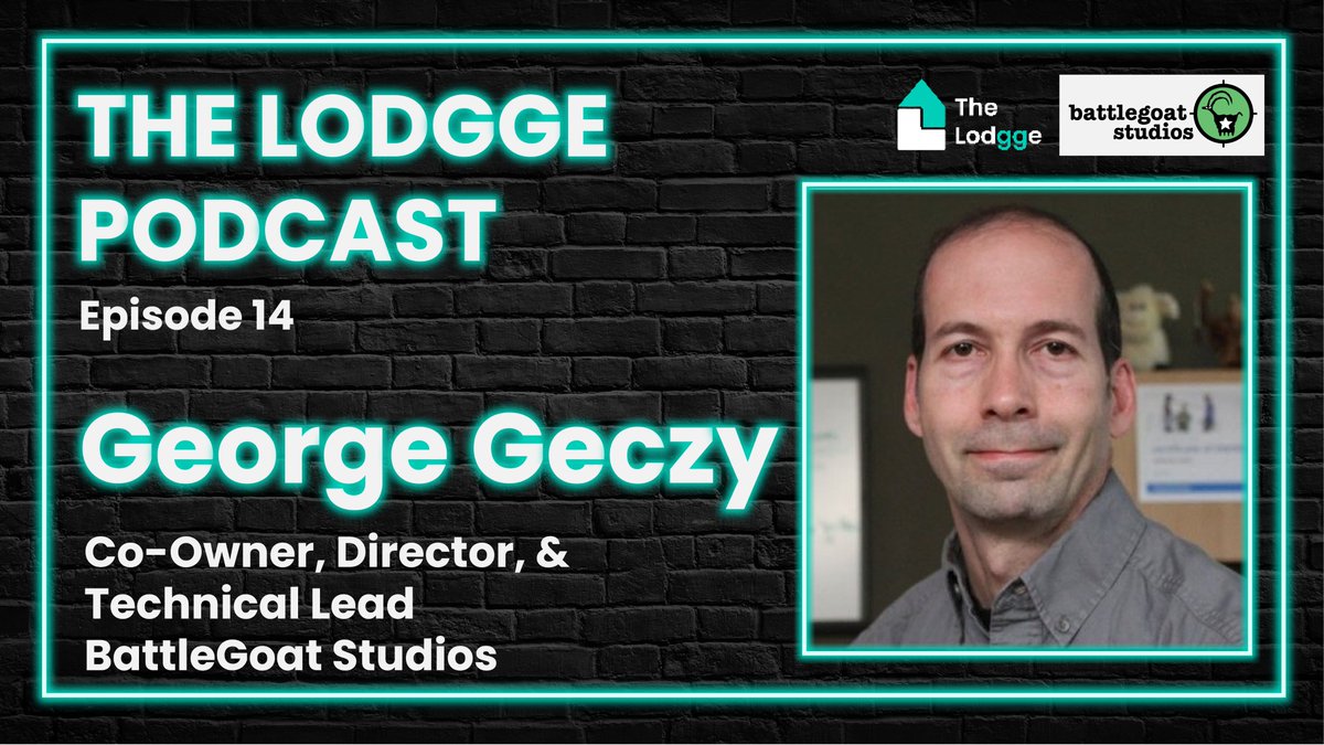 The Lodgge Podcast - Season 2, Ep 14!

Meet <a href="/GeorgeGeczy/">George Geczy</a>! Co-Owner, Director, and Technical Lead of <a href="/BattleGoat/">BattleGoat Studios</a>!

We discuss his storied career, the Supreme Ruler series, Ontario specific game design, and much more!

youtu.be/RWJTQe5QhaE
