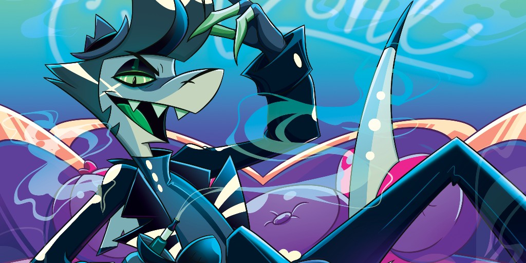 StreamilyLive's tweet photo. Joining the cast of Helluva Boss for his debut signing and watch party, the amazing @ericschwartz voice of #Chaz from #HelluvaBoss will be signing LIVE!!! 

https://t.co/trPQY30Mzy

#VivziePop #Blitzo #Moxxie #Loona #Millie #Stolas #Stella #SallieMay #TheLivingTombstone #Chaz https://t.co/6H1O9UYJWK