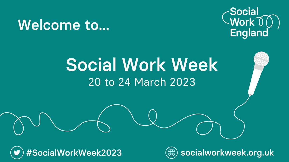 Social Work England tweet media