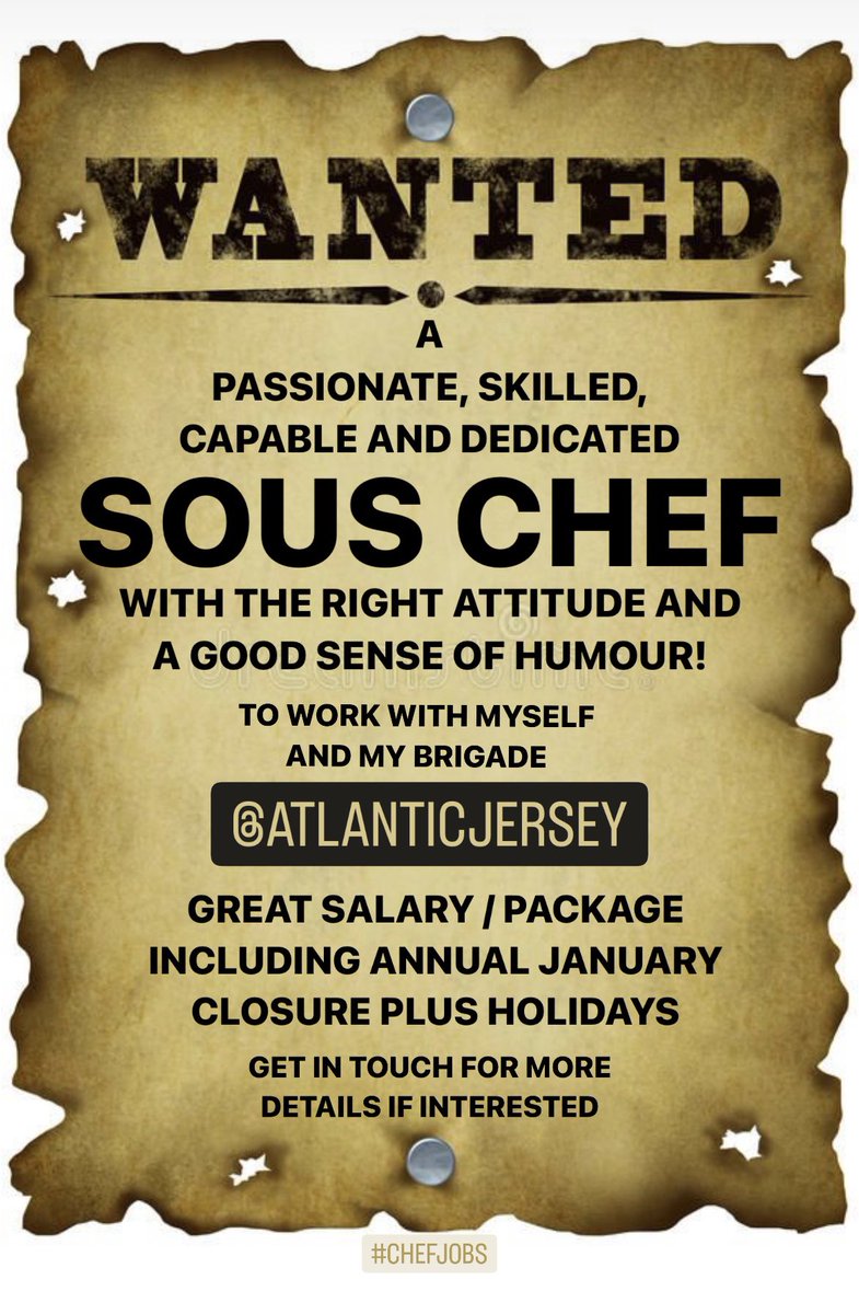 J   O   B      A   L   E   R   T   !   !   !

<a href="/atlanticjersey/">The Atlantic Hotel</a>