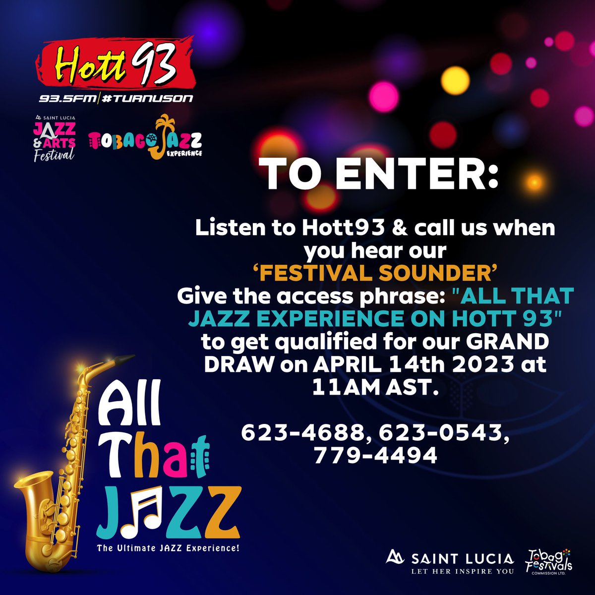 Hott935's tweet photo. Here are the simple rules on how to enter! 🎷 https://t.co/HVJN1wbWZ7