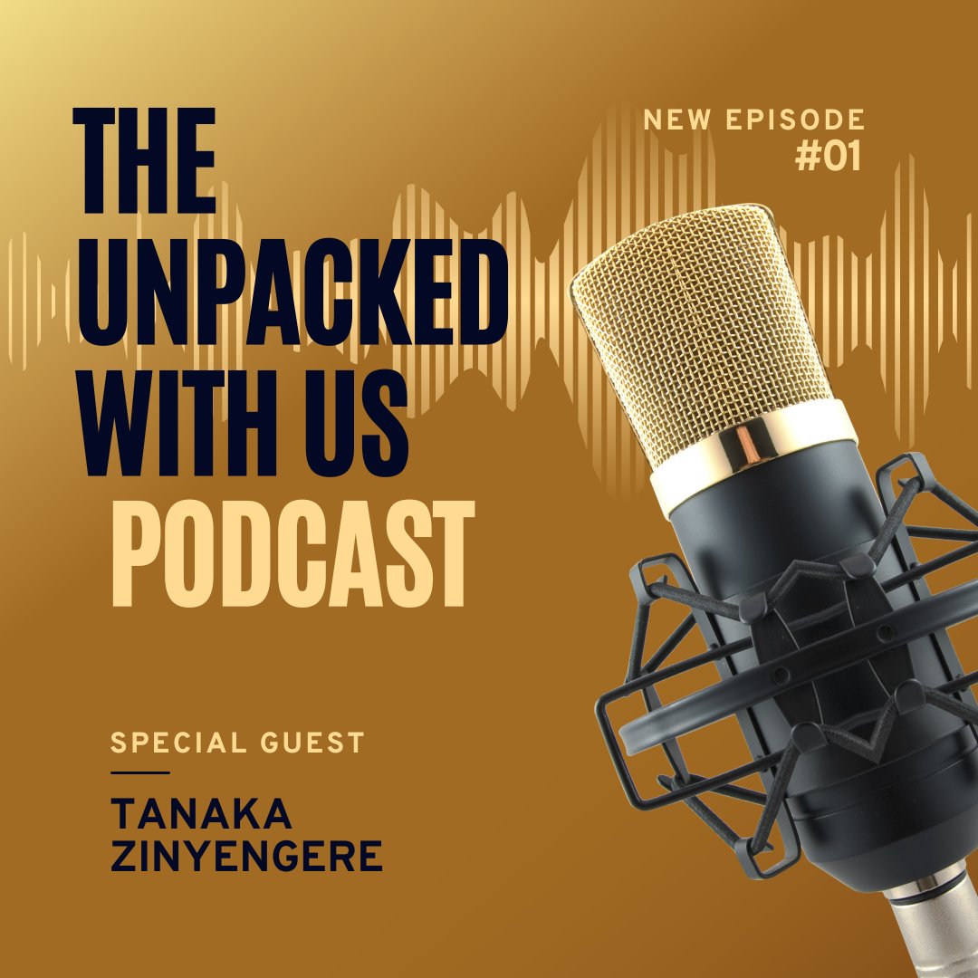 Do you know what #GBV is and how it affects #Men? Join us on our first episode as Tanaka Zinyengere, the co-founder @afriprimeorg unpacks some of these issues and more. Stay tuned!