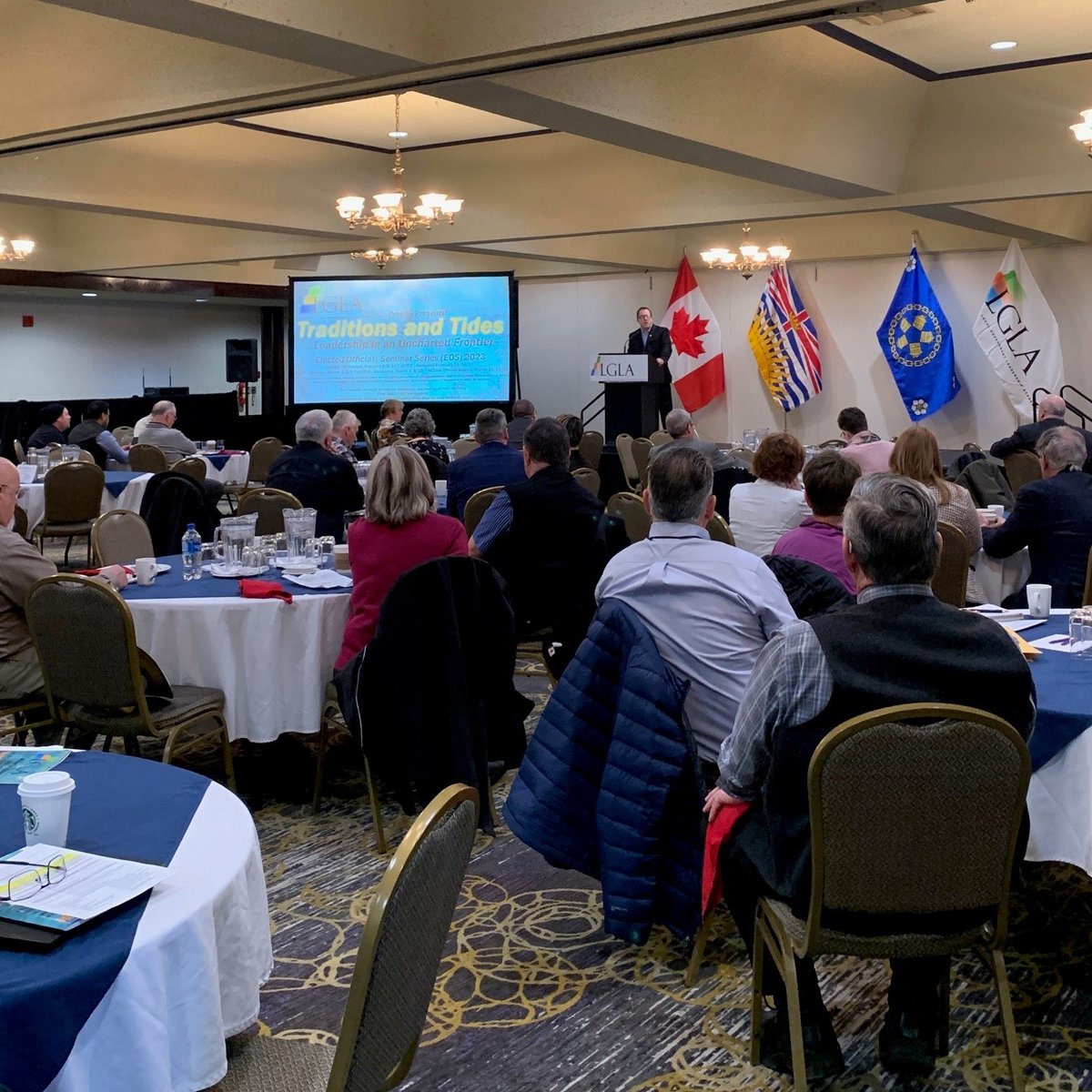 LGLA_Leads's tweet photo. Great update by @NCLGA President Steve Forseth @sforseth000 The work we do counts - both in and for our communities - and provincially. Take care of your communities, make your voice heard through @NCLGA and take care of yourself! #EOS2023 https://t.co/B9oBV6870y