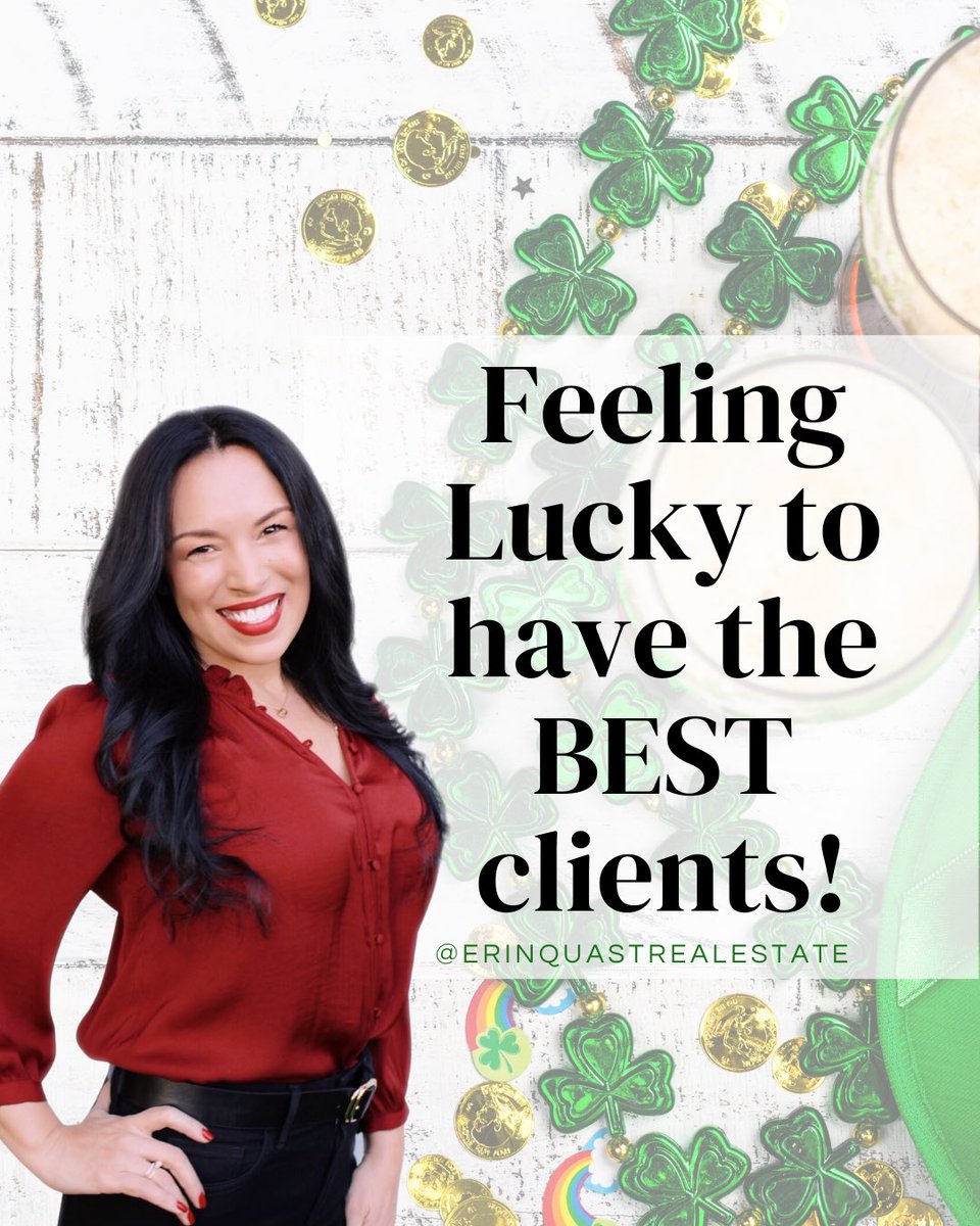 Hi, Friends!😃🍀💚
 Feeling lucky this St. Patrick's Day weekend? 🍀 You really do bless me! Thank you!!
Wishing you and your family a happy and blessed  weekend!
💚🤍💚🤍💚🤍💚🤍💚🤍#StPatricksDay2023