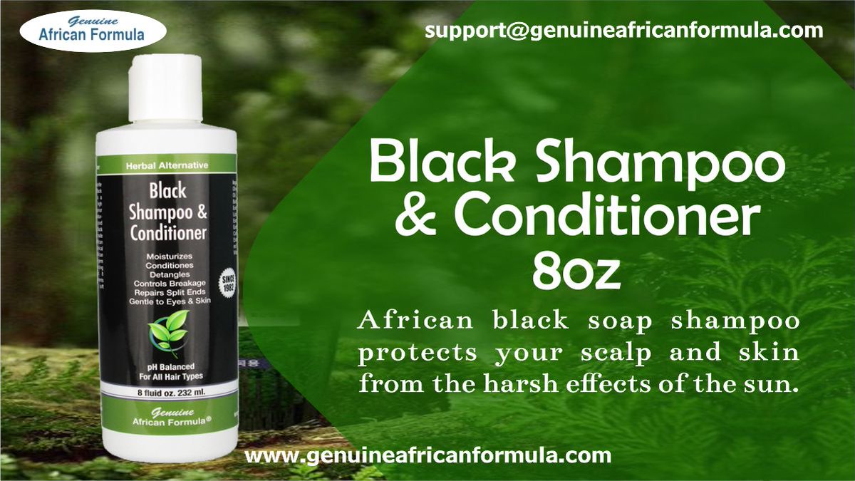 AfricanFormula's tweet image. Black Shampoo &amp;amp; Conditioner 8oz is made from spring water, five &amp;amp; more. 
Shop here - bit.ly/3lkREqq
#BlackShampooandConditioner8oz #GenuineAfricanFormula #SkinCare #BotanigelSkinTreatment #Skin #NaturalSkin #HealthySkin #Natural #Beauty #hair #hairgrowth