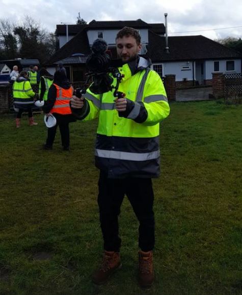 Ben has been working with us today, to gain experience for his Marketing degree!📷