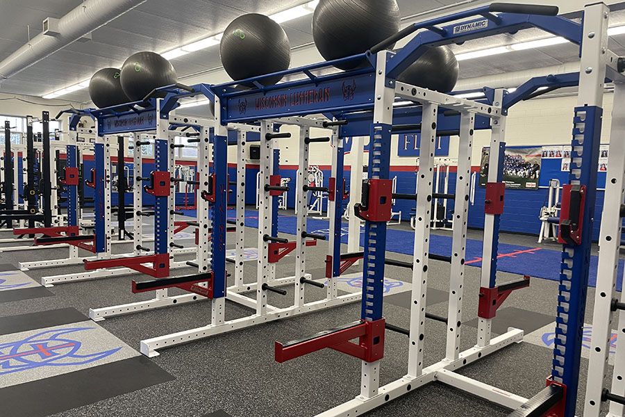WiscoLutheranHS's tweet photo. The WLHS weight room recently received a much needed transformation! 🤩⬇
💪 The weight room is used year-round by physical education classes, athletes training in-and-out of season, and Jr. Vikings sports programs.
#wiscoway #beviking https://t.co/LjRDCDrLLT
