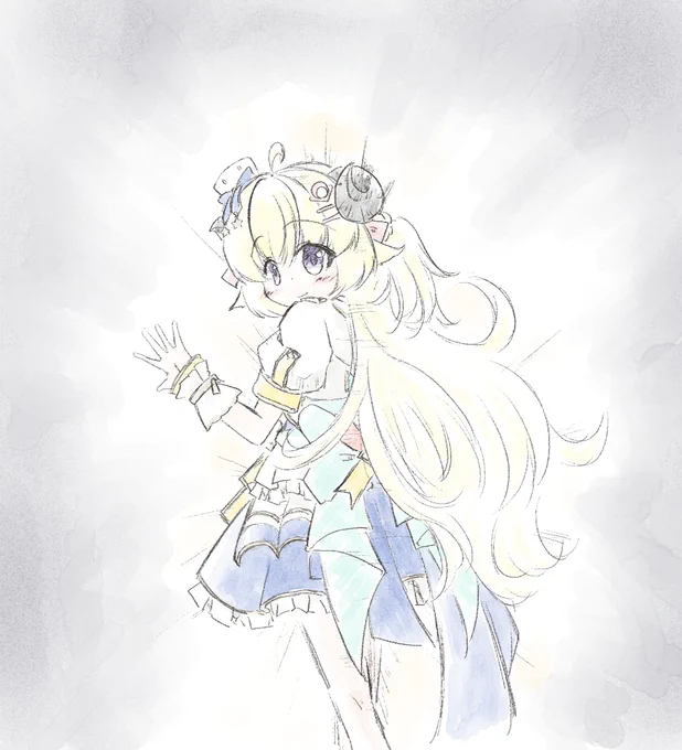 いってらっしゃいめいっぱいたのしんできて#つのまきあーと 