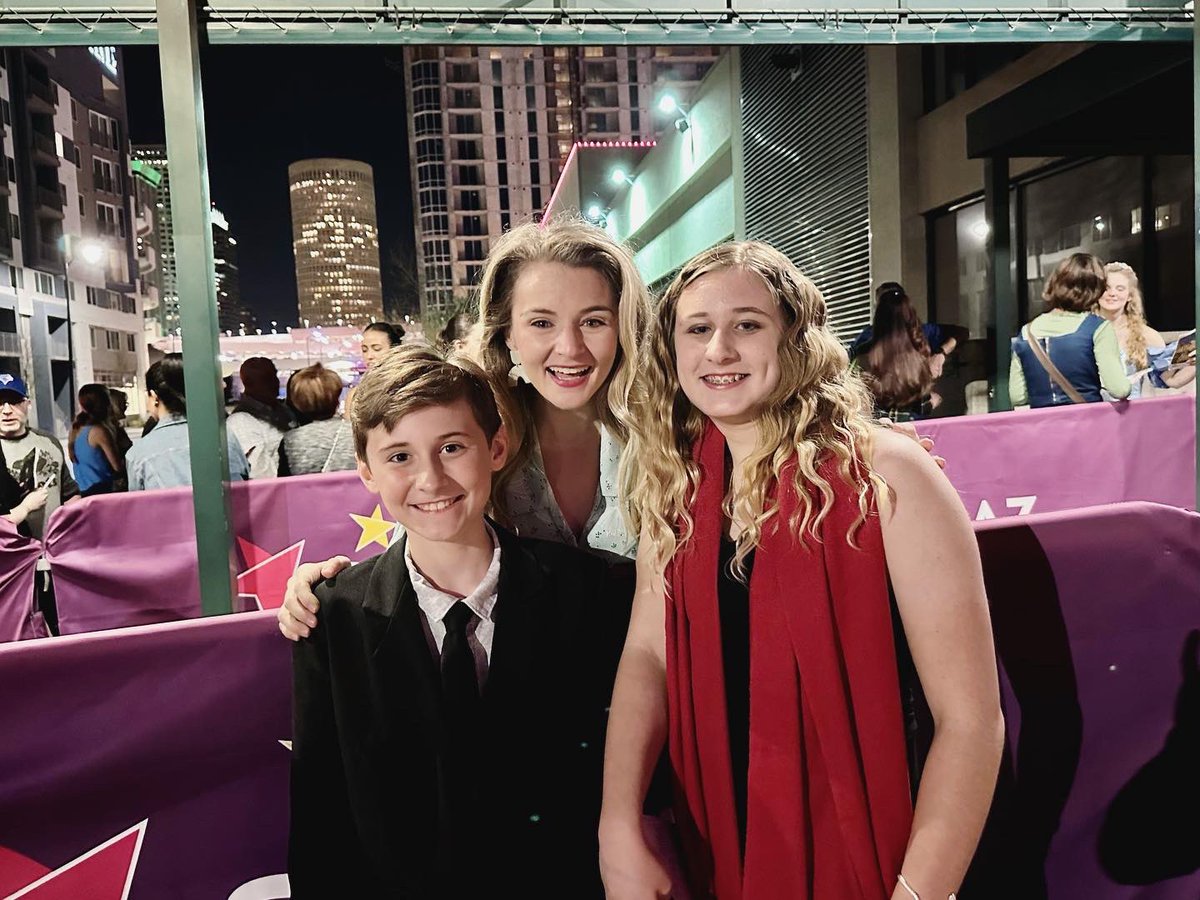 Another great night at the theater watching #Wicked and meeting Galinda (the Ga is silent).