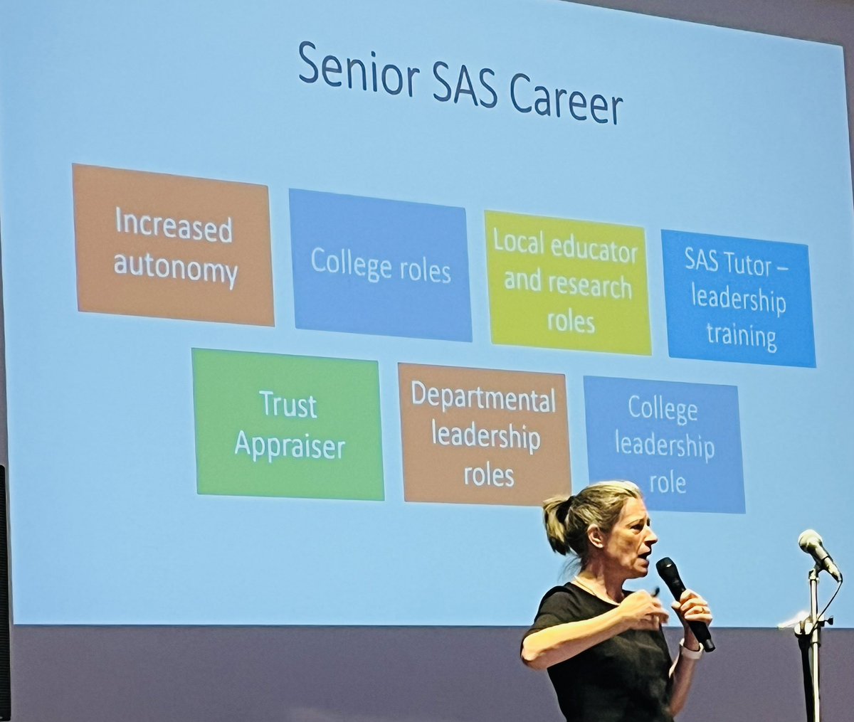 zoe_robertson1's tweet photo. How do you summaries a 30 year SAS career in 20minutes?!?! @hipple_laura what a role model! #HEENESASConference23 @SASByChoiceUK https://t.co/vbpZQfL4U9