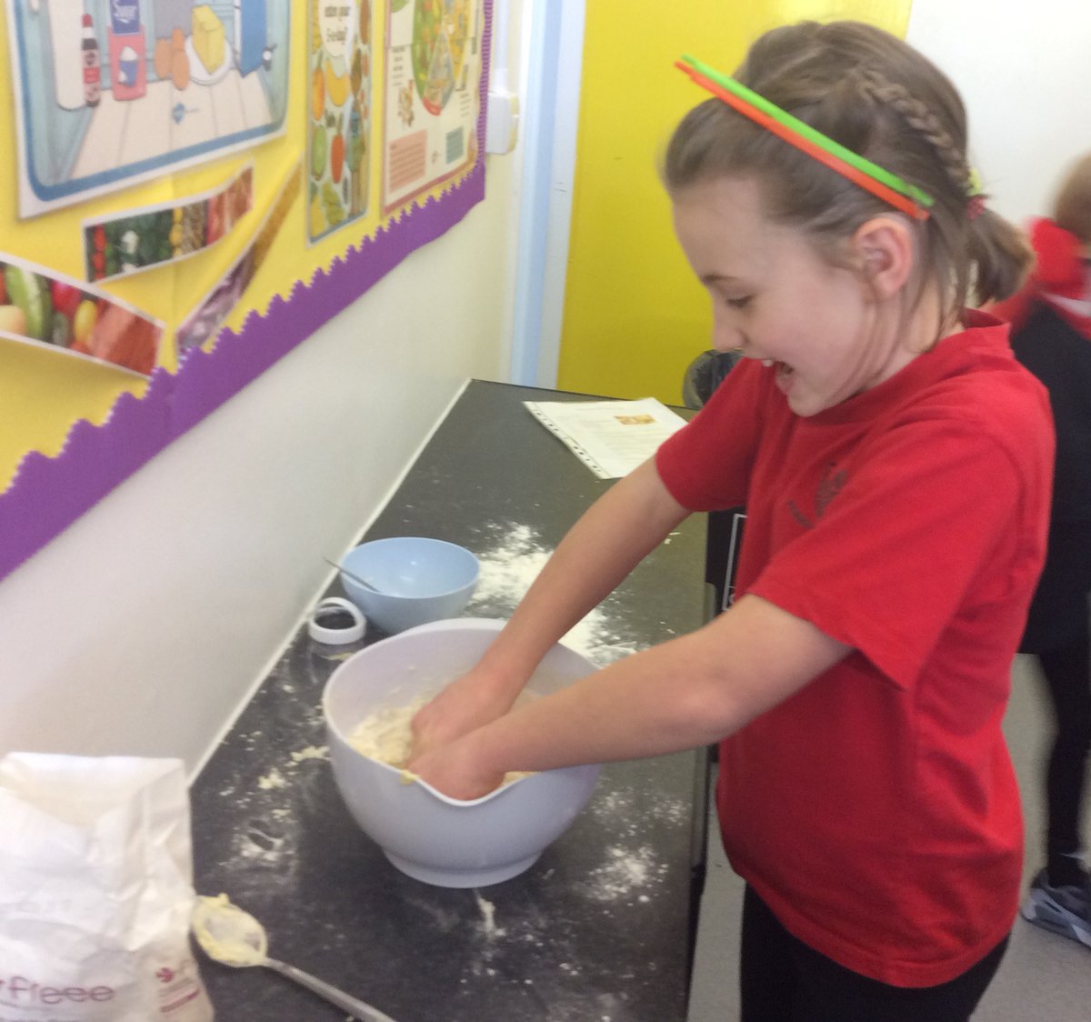 PerryHallOrp's tweet photo. It was Year 4's turn in the kitchen and look what they baked! Gluten free and vegan scones - delicious! 🧑‍🍳👩‍🍳 https://t.co/v4D0yk0Fx6