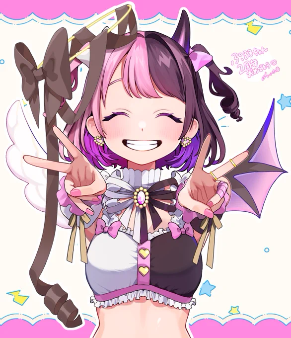 ニッコリ表情差分 