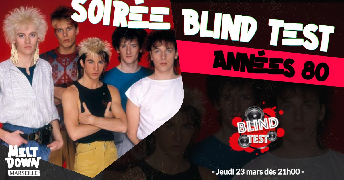MeltdownMars's tweet photo. Jeudi 23 mars c'est soirée blindtest sur le thème des années 80.
Viens montrer que tu t'y connais en vieilleries !
#drinks #bar #pub #marseille #blindtest #années80 #sortiramarseille https://t.co/FPkbljSl65