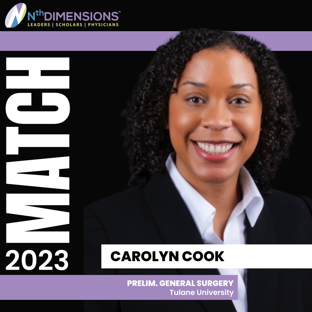 Congratulations! #nthmatch #nthmatch2023 #matchweek #match2023 #LiftingAsWeClimb #NthAlumni #NthDimensions #NthFam4Life #diversityinmedicine #ilooklikeadoctor #DiversityMatters #Ioperatelikeagirl #Residents #MATCHWEEK