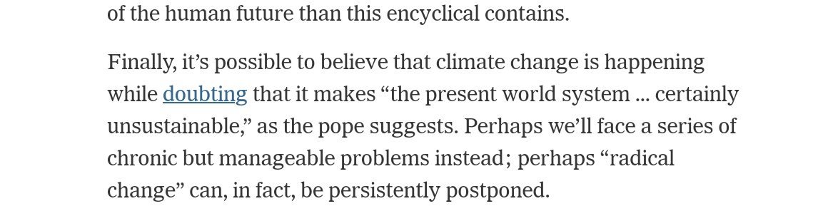 climatista's tweet image. #PredatoryDelay #ConservativesKidsGaze


Source -- #Douthat's #faustianbargain re: #LaudatoSi (read, '#badreligion'): nytimes.com/2015/06/21/opi…