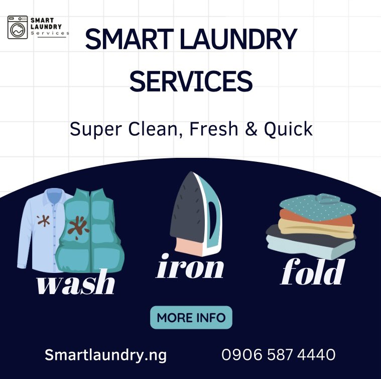smartlaundryng's tweet photo. Give us a try… it’s just a call away 0906 587 4440 you can also place a request on our website https://t.co/afBK7L567f https://t.co/Ha1w6H6voY