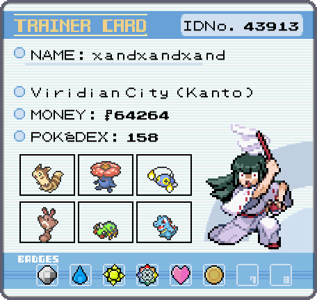 Trainer Card Generator tweet media