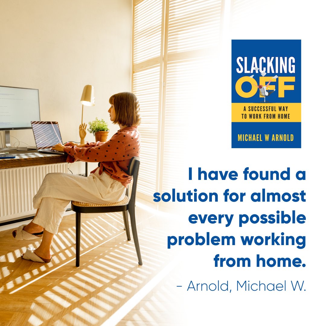 SlackingOffBook's tweet image. You’ve got the questions. 💭
💡 My book got the answers!
Take a look at:
🌐 amz.run/6T41
#slackingoff #workfromhome #workfromhomedad #workfromhomejob #workathomemom #makemoneyfromhome #workingfromhomelife #workfromhomeperks #workfromhomemama
