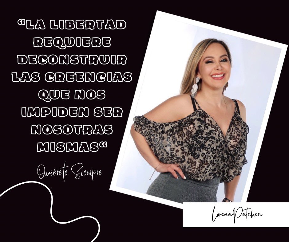 Tengamos el coraje de ser nosotras mismas… ¡A vivir chicas! 

Lore 💋

#Amorpropio 
#Merecimiento 
#Túpuedes