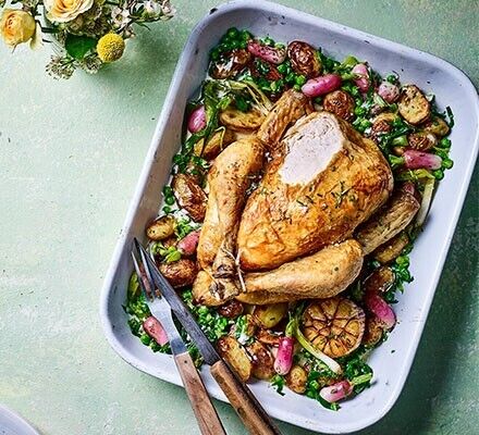 Don't ruin your meal🍴with the wrong wine🍷

🍽️Roasted Chicken with Spring Vegetables

🍷A smooth Châteauneuf-du-Pape

📌Rhône Valley, France
✒️Rich and complex, with aromas of black cherry, plum, and spices. It has a full body and a velvety texture.

Santé &amp; bon appétit ! 🥂
