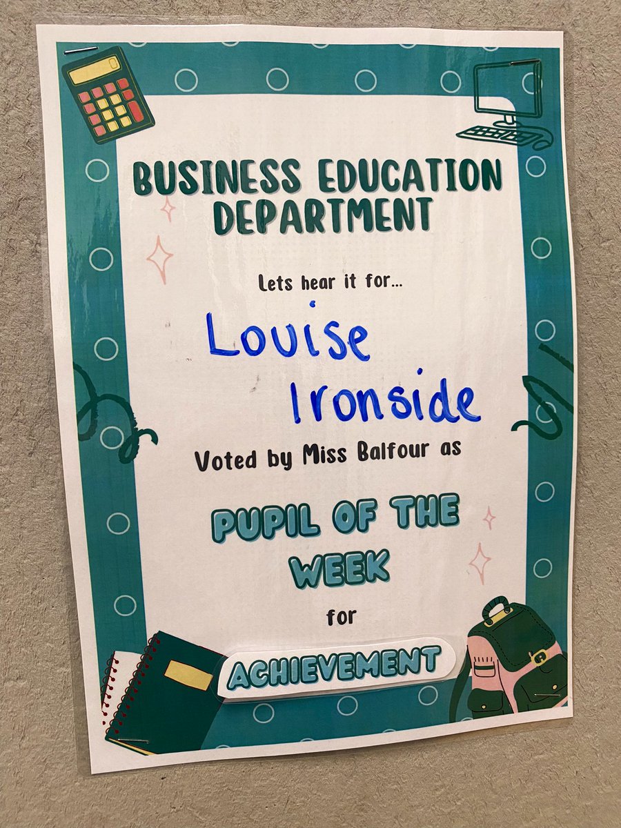 HarrisBusEd's tweet image. Huge well done to our Pupils of the Week ⭐️ 

Celebrating Achievement, Effort, Kindness and Growth this week 💪🏼👏🏻🏆📈🎖️