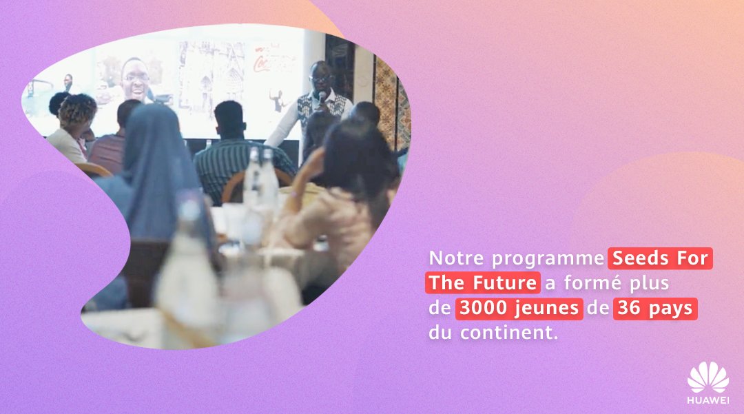 HuaweiNA's tweet photo. 📚Chez Huawei, nous sommes conscients que les talents sont le moteur de l'économie numérique en #Afrique ! C'est pourquoi notre programme #SeedsForTheFuture a formé plus de 3000 jeunes de 36 pays du continent en #Tech et compétences #TIC.
#OneDayWithHNA https://t.co/NahqQMgpjo