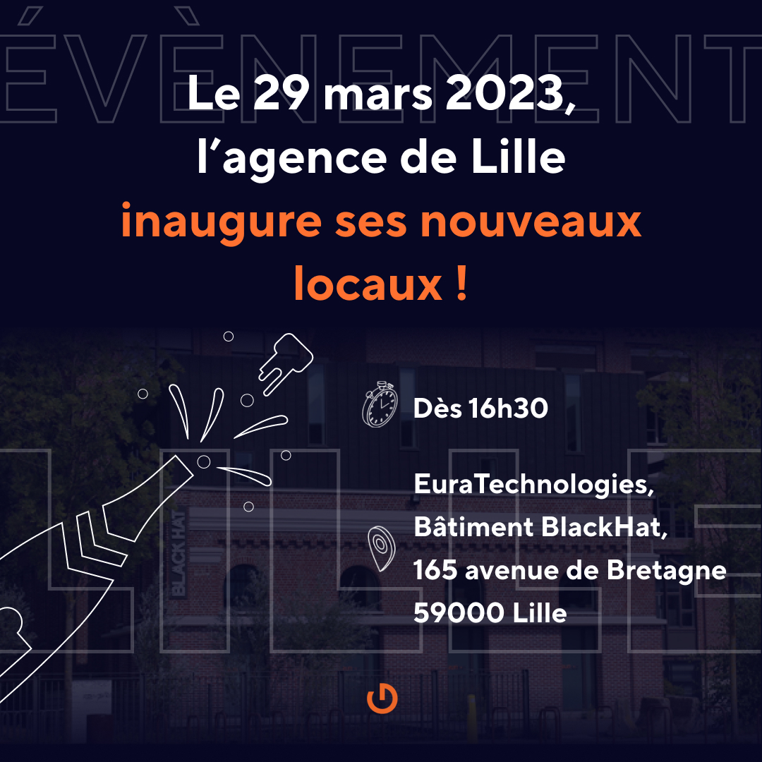 🚨 ÉVÉNEMENT !

Vous êtes en région lilloise ? Il reste quelques places !

📆 Le 29 mars, notre agence de #Lille invite clients et prospects à l'#inauguration de ses nouveaux locaux ! 🎉

Je m'inscris : lille.datasolution.fr 

#digitalagency #webagency #ecommerce #digital