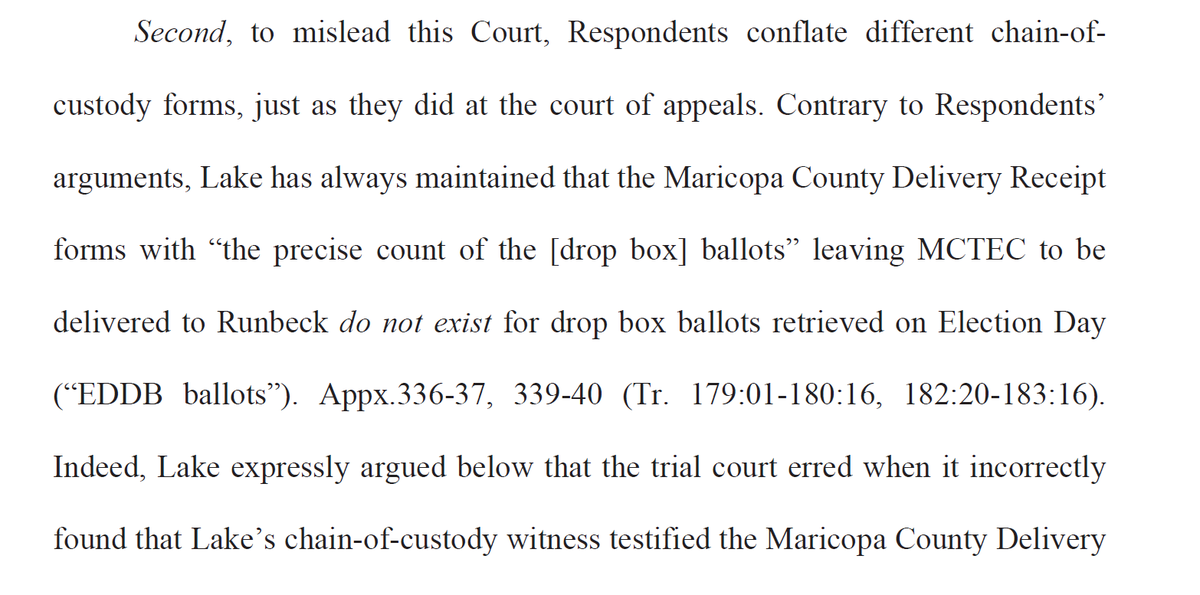 Next, Fontes tries to insult the appeals process itself