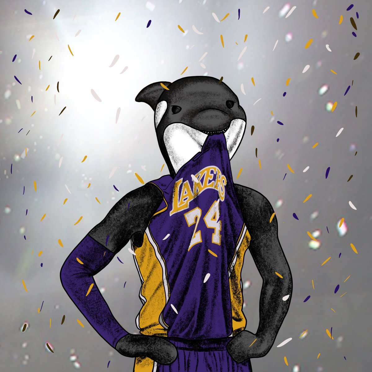 MonthlyEarthDay's tweet photo. Who is ready for Friday fun?

I have an UNOWNED custom 1/1 ready to be airdropped to the first person who sweeps 4 whales off primary! Even though you get a custom.....the 4 whales will count towards a personal custom 🤯🥳

Any Lakers fans? 🫣

✌🏻💜🐳
@onPolygon_ #Polygon #NFT https://t.co/CaSMhYJgnn