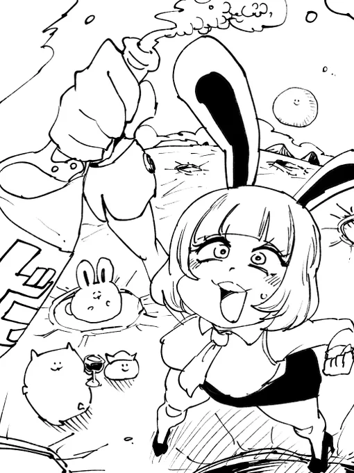 きょうの線画です🍣
すこぶる気に入っています。 