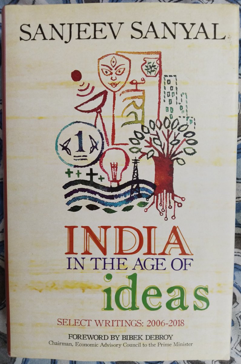 Pallavisms's tweet photo. Picked up @sanjeevsanyal's India In The Age Of Ideas. An eclectic collection of some of his writings across history, geography, culture, and economics - promises to be an exciting and thought provoking book.
#MarchRead https://t.co/1TkNuJqOZD