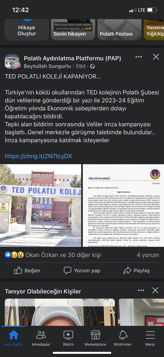 Ozlemguner187's tweet photo. OKULUMUZ TED POLATLI KOLEJİ KAPANMASIN
TED ÖĞRENCİLERİNİ MAĞDUR EDECEK Mİ?@FOXhaber @KucukkayaIsmail @selcukktepeli @spehlivanoglu @TED1928 @SevincAtabay @TEDAnkara @ugurdundarsozcu https://t.co/1kpxtRtssQ