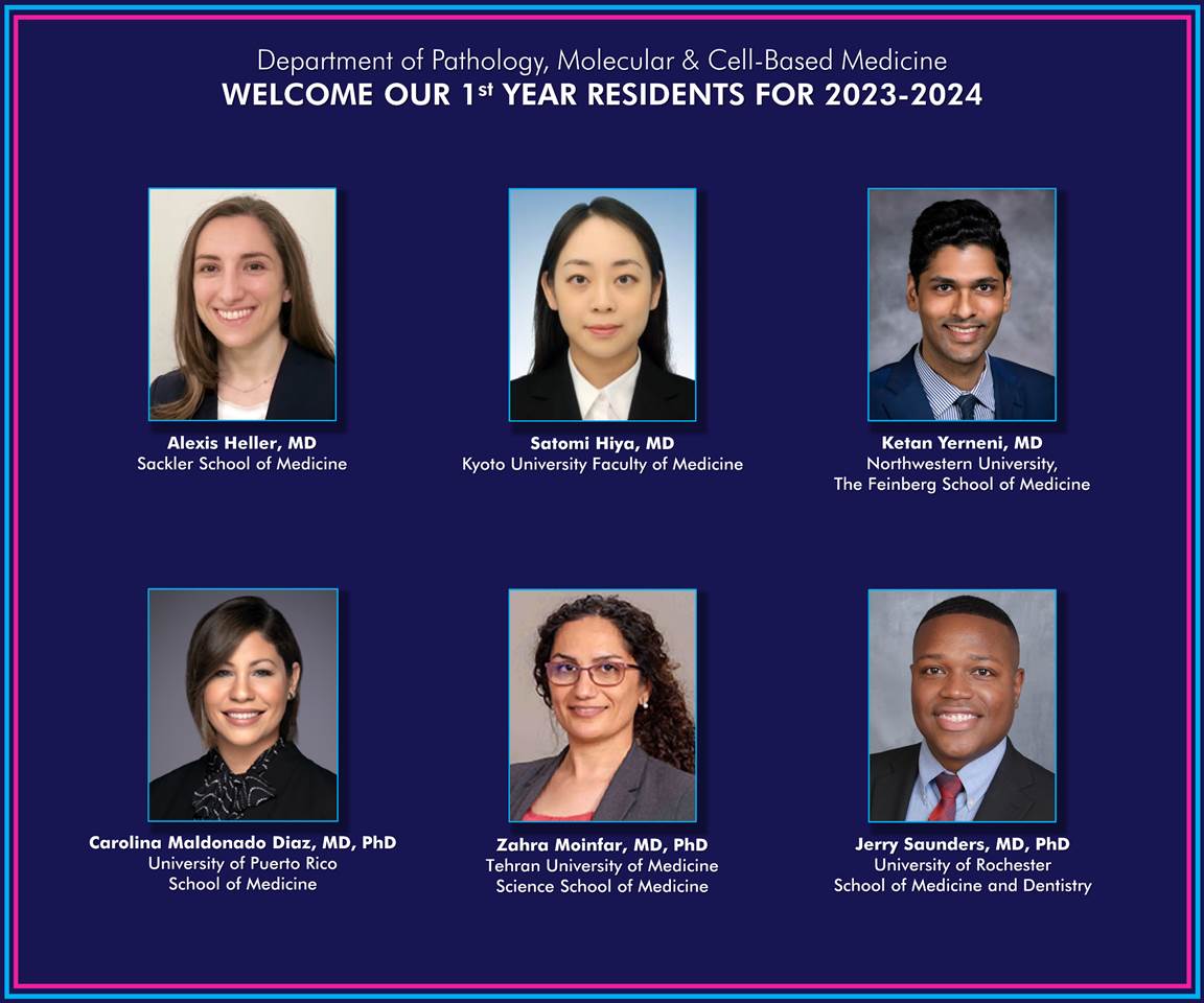 We're excited to introduce our incoming first year residents! Congratulations! 💐🥳
We're looking forward to having you join us!