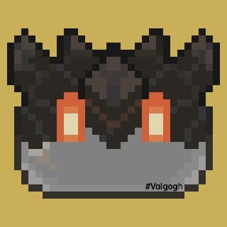KyurenCore's tweet photo. Reupload with my art tag #Valgogh! 🟨🟩🟦🟥 This boy was my first #pixelart work and I will forever treasure him. I'm still flabbergasted I made this pixel boy first try. 🥹
#pixelartist #pixelartwork 
Got advised to put my tag on my art so it doesn't get stolen! https://t.co/ScVYZXmMfN