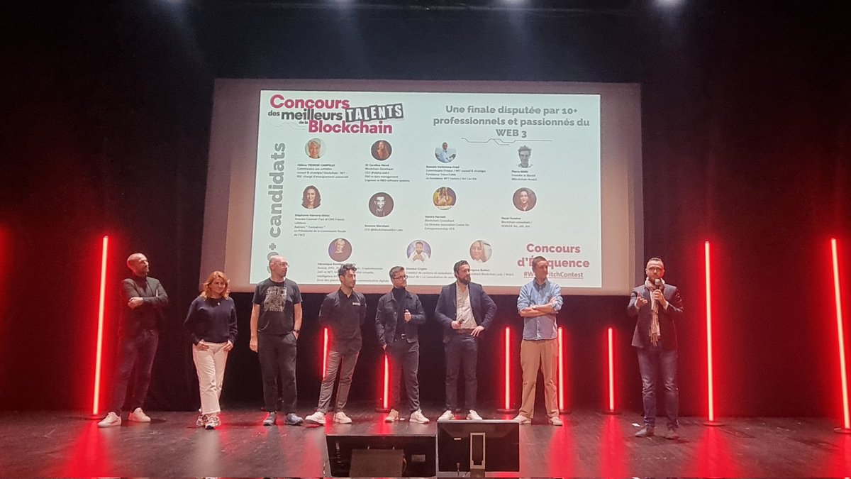 Wallcrypt (@wallcrypt) on Twitter photo Félicitations à Romain VERLOMME-FRIED, <a href="/TokenToMe/">Romain Verlomme-Fried</a> (présent à droite de la photo), qui remporte se concours d'éloquence ! 🎉
Une remise de victoire en présence de l'ensemble des membres du jury.
#Crypto #NFT #crypto #event #Web3pitchcontest <a href="/Web3Virtuality/">Virtuality Web3 Summit</a> <a href="/AFPAO_Fr/">AFPAO</a> Félicitations à Romain VERLOMME-FRIED, <a href="/TokenToMe/">Romain Verlomme-Fried</a> (présent à droite de la photo), qui remporte se concours d'éloquence ! 🎉
Une remise de victoire en présence de l'ensemble des membres du jury.
#Crypto #NFT #crypto #event #Web3pitchcontest <a href="/Web3Virtuality/">Virtuality Web3 Summit</a> <a href="/AFPAO_Fr/">AFPAO</a>