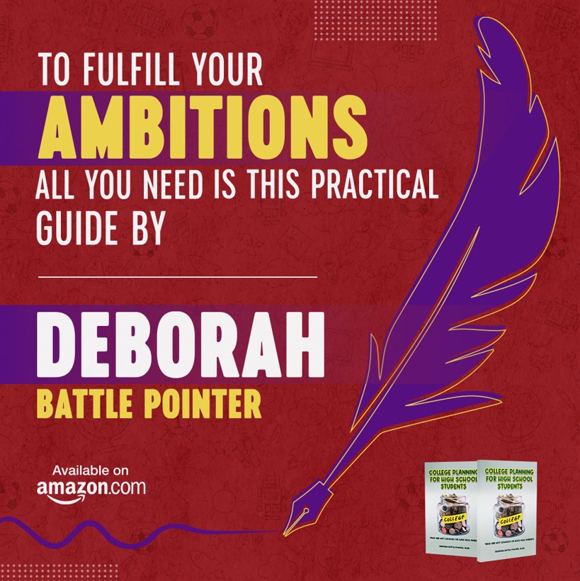 Reach the stars! Get Deborah Battle Pointer's must-have guide to unlock your fullest potential and excel in college admission.

Grab the guide today amzn.com/dp/B07VPL4DKX

#collegedmissions #financialaid #consultant #bookstagram #author #book #collegeapplication #collegesuccess