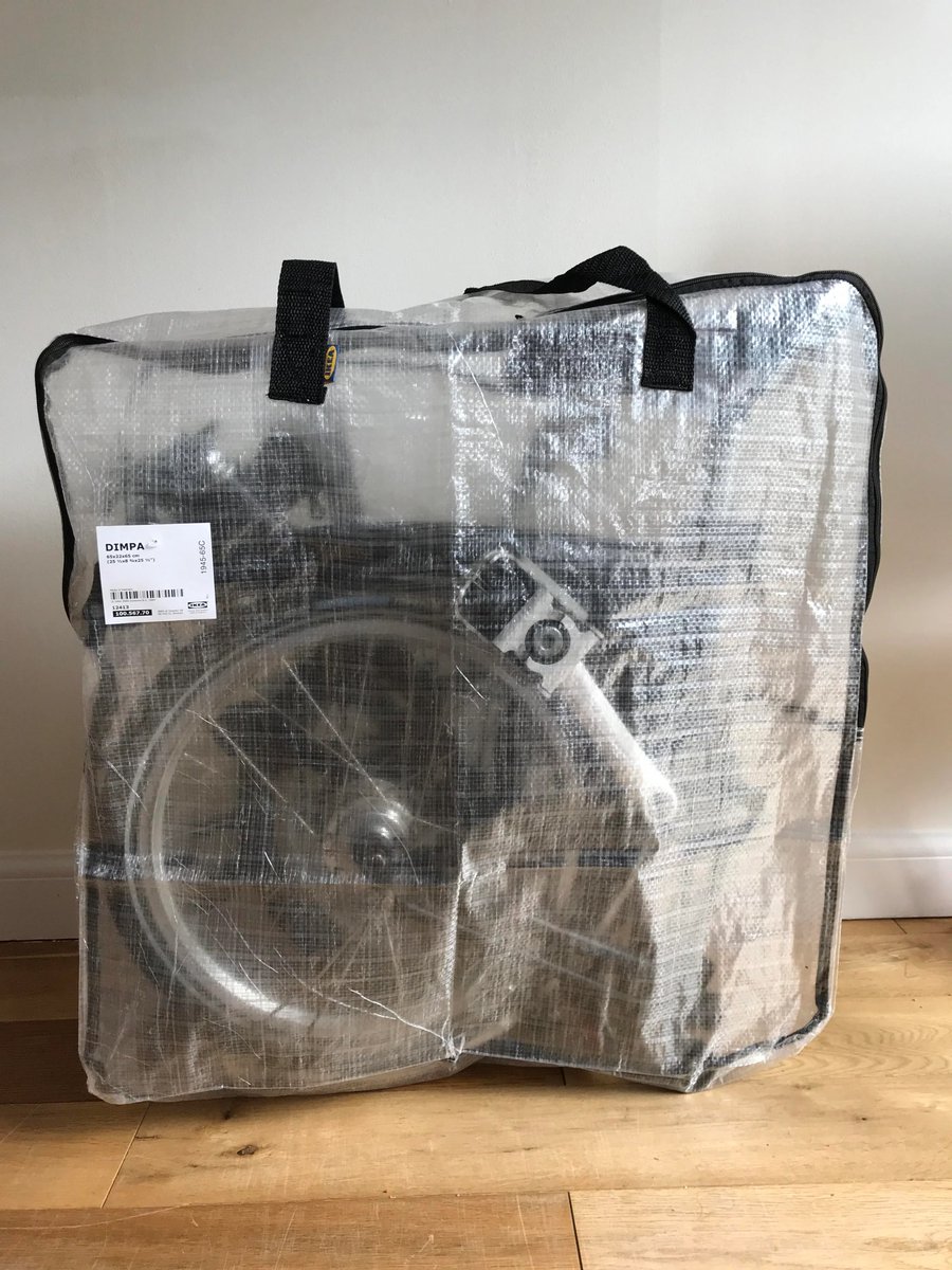 Mr_Vev's tweet photo. @georgehahn We came around these people/organisations with the help of @IKEAUK @IKEAUSA
Their #dimpa bag works a treat! @BromptonBicycle @BromptonJnLDN #brompton #bike #londonbromptonclub https://t.co/9sCj2SevOx