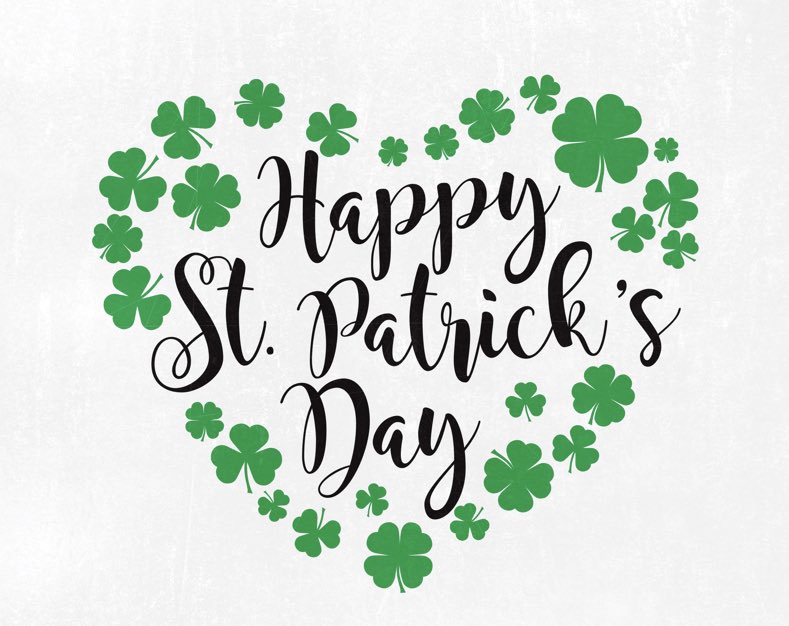 Happy St. Patrick’s Day! Wishing you all the luck of the Irish on this fine day☘️ #StPatricksDay2023 #luckyishowyoufeel #weargreen