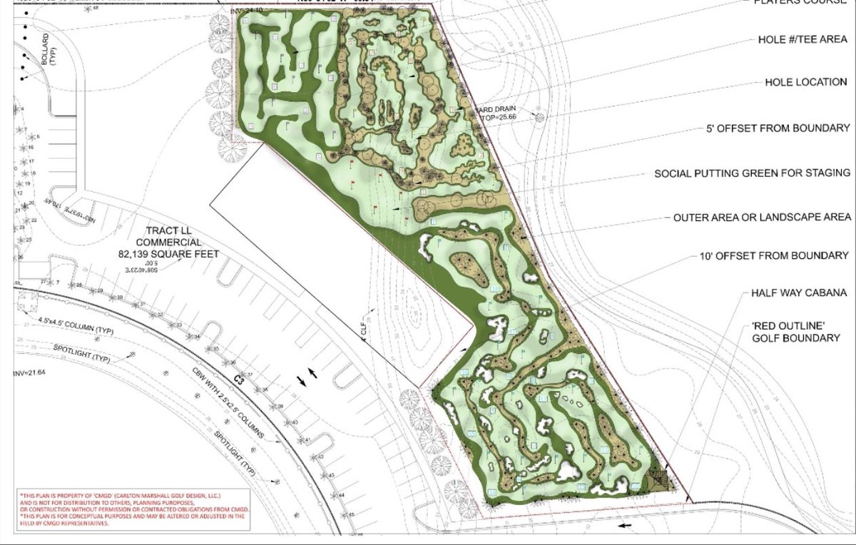 cmgolfdesign's tweet photo. Fresh putting course concept, fully baked and delivered right from the oven.
#puttingcourse #golf #golfdesign #golfarchitecture #makegolffunagain #syntheticturf #puttinggreen #comingsoon https://t.co/hE3a8PYXzm