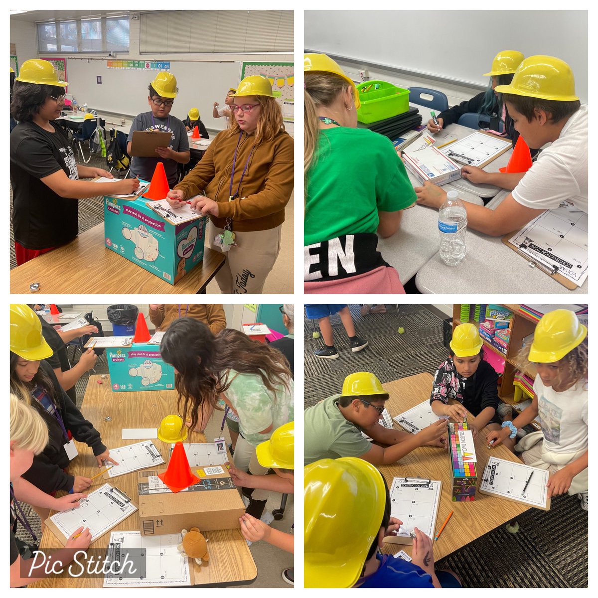 SocorroInFifth's tweet photo. Volume Construction Zone!!! We had fun today finding the volume of rectangular prisms!! 

@TropicIslesElem 

#iteachmath #iteachfifth #setthestagetoengage #bethewildcard https://t.co/nlyBcfBkTF