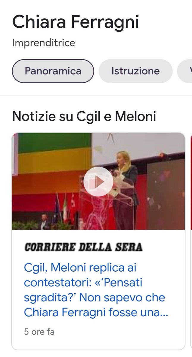 PezzellaMassimo's tweet photo. @PBicchielli Dopo quello che ha dichiarato la @ChiaraFerragni sulla @GiorgiaMeloni tutti noi di centro destra dovremmo togliere il follower a lei e a @Fedez https://t.co/qOHAyOuSbL