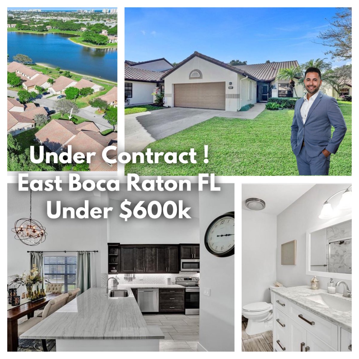 Under contract! 
East Boca Raton in Gate community 
under $600k fully remodeled 
Minutes to Beach and entertainment. 

#bocaraton 
#bocaratonrealestate 
#remax